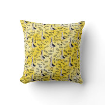 Chamando a mãe de Travesseiro decorativo 16"x16"