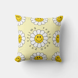 Almofada Chamomile Flower Engraçado Trendência Floral Desig