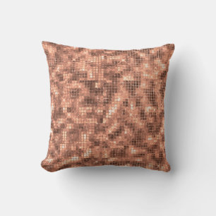 Almofada Champanhe de luxo de Dourado brilho