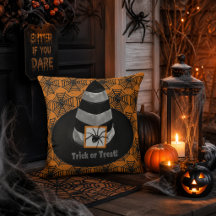 Chapéu de Bruxa de Halloween Aranha Preta / Assust