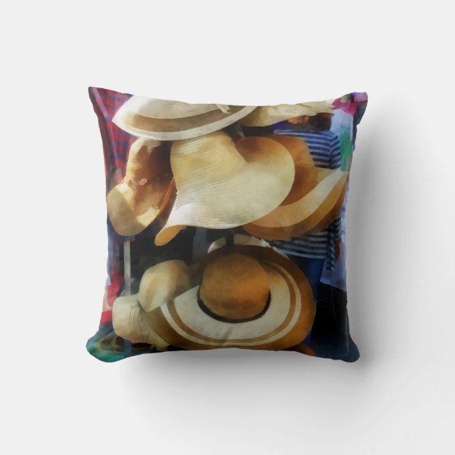 Almofada Chapéus De Palha (Frente)