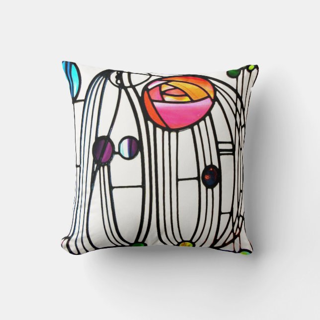 Almofada Charles Rennie Mackintosh (Frente)