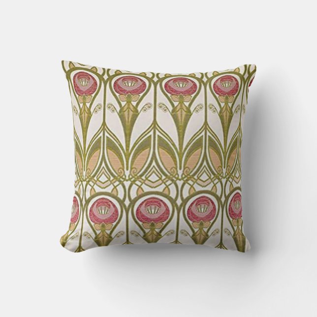 Almofada Charles Rennie Mackintosh design (Frente)