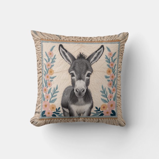 Almofada Charm Oriental: Travesseiro Donkey Kilim (Frente)