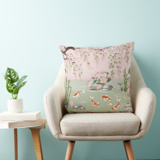 Almofada Charme Floral de Flor de Flor de Cereja bonito