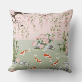 Almofada Charme Floral de Flor de Flor de Cereja bonito