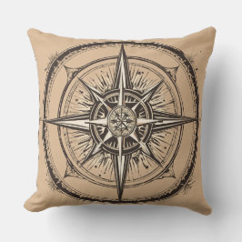 Almofada "Charme Navegacional: Compactar Travesseiro Impres