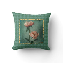 Charming Cottage Style Peony Impressão