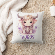 Charneca de Aquarela Cócica Ilustração Taurus Zodi