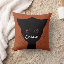 Almofada chat noir