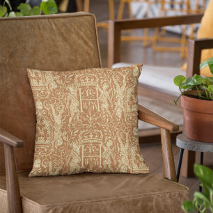 Almofada Chateau Chic Heraldry Medieval
