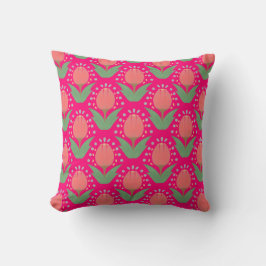 Almofada Cheerful Tulips Throw Pillow