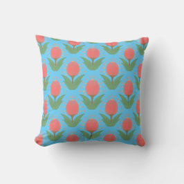 Almofada Cheerful Tulips Throw Pillow