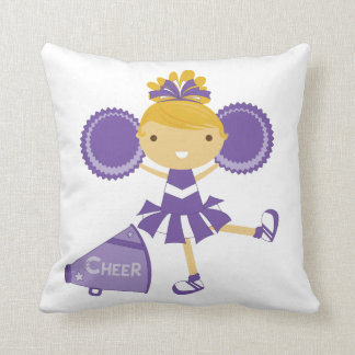 Almofada Cheerleader no roxo