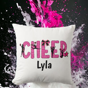 Almofada Cheerman (líder de torcida) cor-de-rosa personaliz