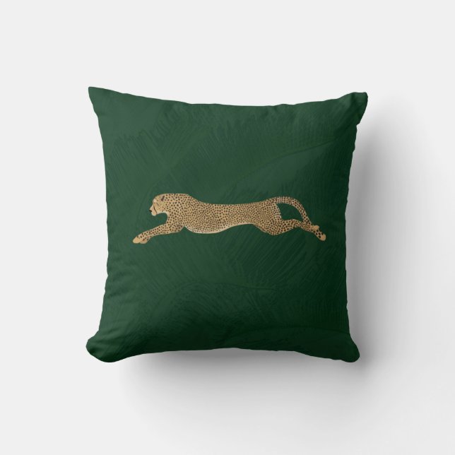 Almofada Cheetah Travesseiro decorativo (Frente)