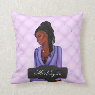 Almofada Chefe de Chefe Afro-Americano Personalizado