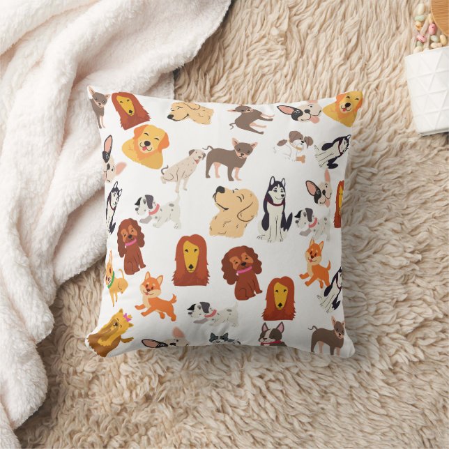 Almofada Cheira Cães Engraçados (Cobertor)