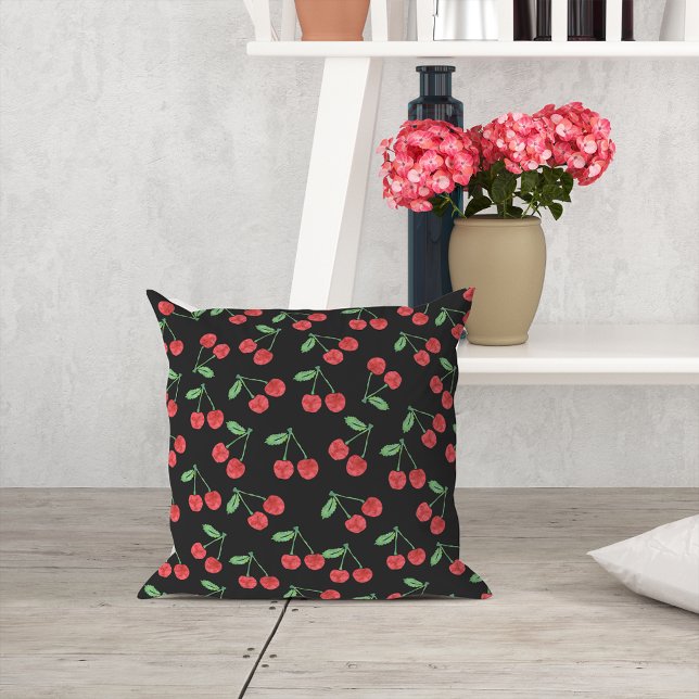 Almofada Cherry Impressão Pattern (Criador carregado)