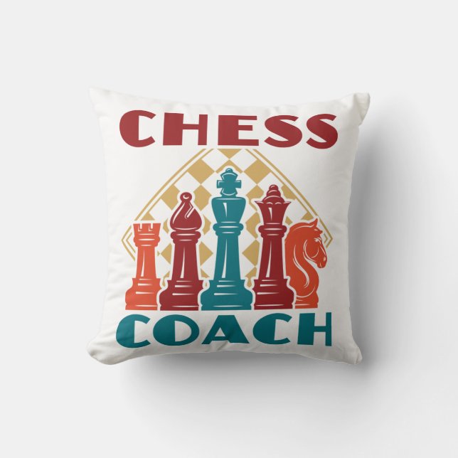 Almofada Chess Coach (Frente)