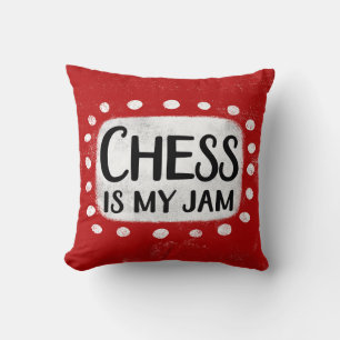 Almofada Chess É Meu Travesseiro decorativo De Emperramento