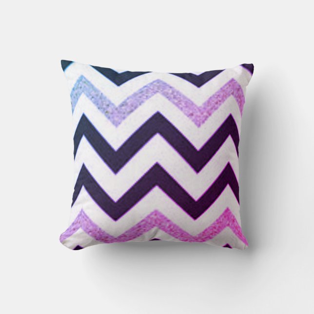 Almofada Chevron Purple (Frente)