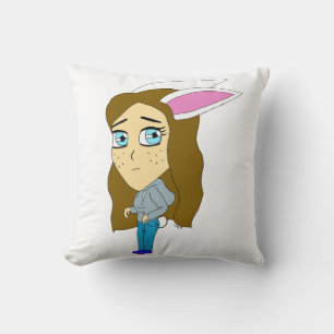 Almofada chibi bunnygirl