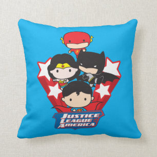Almofada Chibi Justice League of America Stars