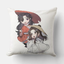 Almofada Chibi Tianguancifu Throw Pillow