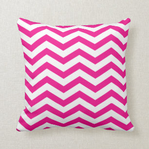 Almofada Chic Chevron Fuschia