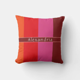 Almofada Chic Personalizado Striped