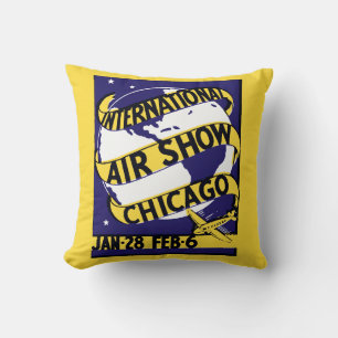 Almofada Chicago Air Show 1938