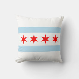 Almofada Chicago Flag City Souvenir