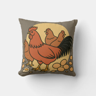 Almofada Chicken Lover Throw Pillow