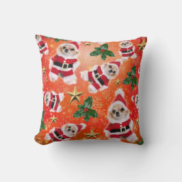Almofada Chihuahua de Natal