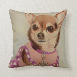 Almofada Chihuahua extravagante