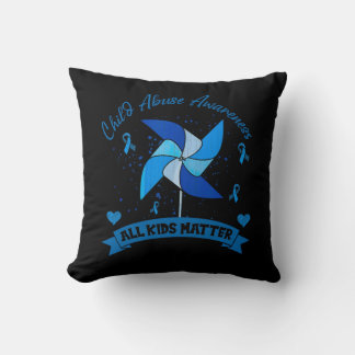 Almofada Child Abuse Awareness All Kids Matter Stop the Abu