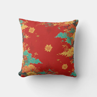 Almofada chinese background throw pillow