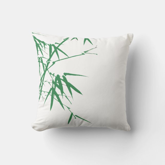 Almofada chinese painting bamboo pillow cases (Frente)