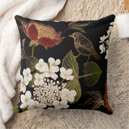 Almofada Chinoiserie inspirada em sanfonas