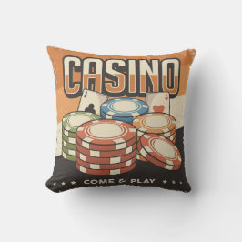 Almofada Chips do Las Vegas Casino Poker