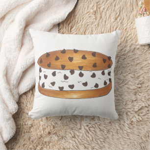Almofada Chipwich Chocolate Chip Cookie Sorvete Sandwich