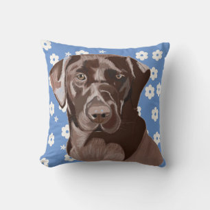 Almofada Chocolate Brown Labrador