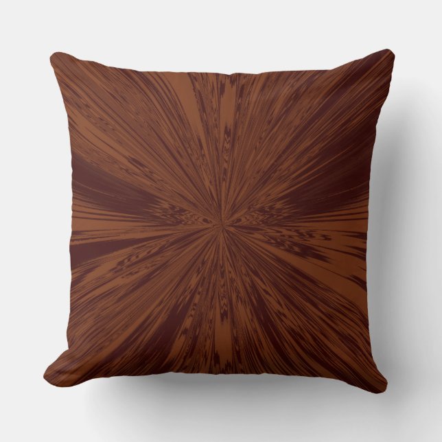 Almofada Chocolate Faux Satin (Frente)