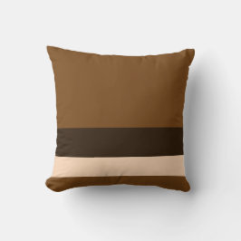 Almofada Chocolate Triplo com Linhas de Divisor