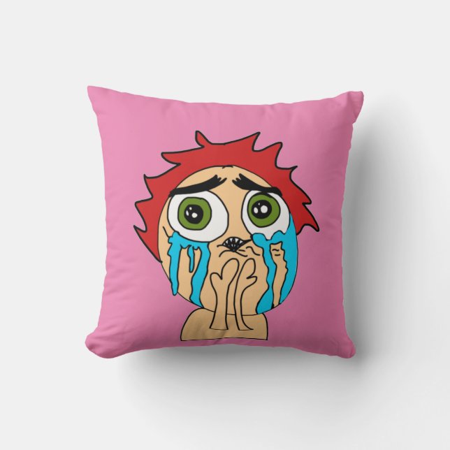 Almofada chore por amor (Frente)