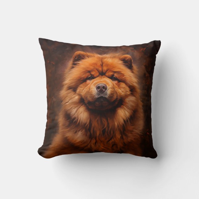 Almofada Chow Chow Chow (Frente)