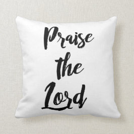 Almofada Christian Faith elogia o Senhor