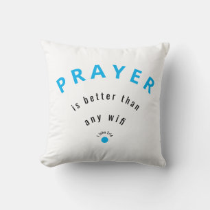 Almofada Christian PRAYER MELHOR DO QUE WIFI White Custom
