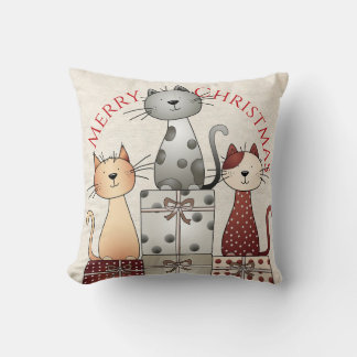 Almofada Christmas Cats